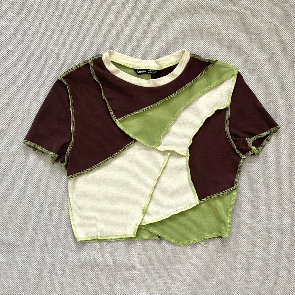 SHIEN OUTER STITCH ULTRA CROP TOP